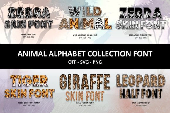 Animal Alphabet Collection