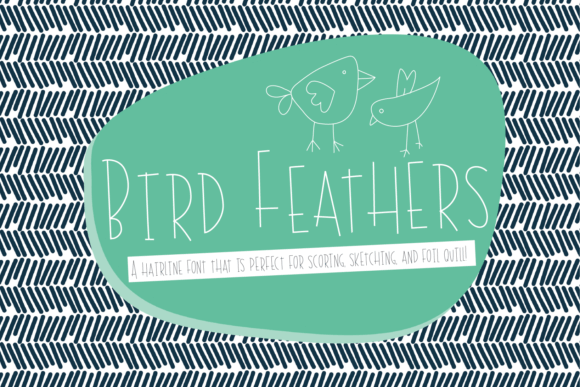 Bird Feathers: A Script Font for Editorial Elegance