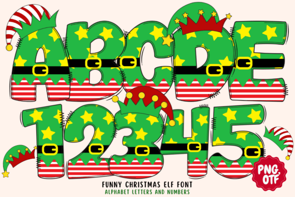 Boost Your Brand with Funny Christmas Elf Font