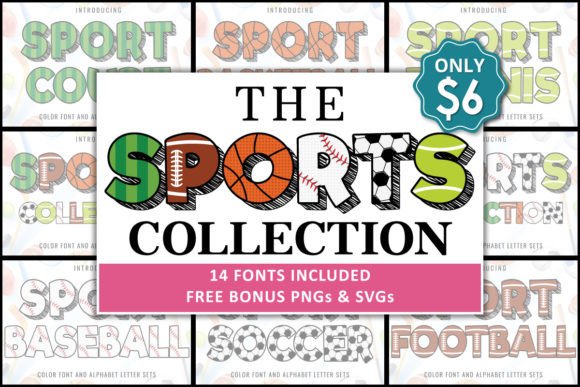 Boost Your Brand with The Sports Collection Font