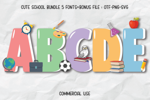 Cute School Font Review: A Bold Choice for Branding