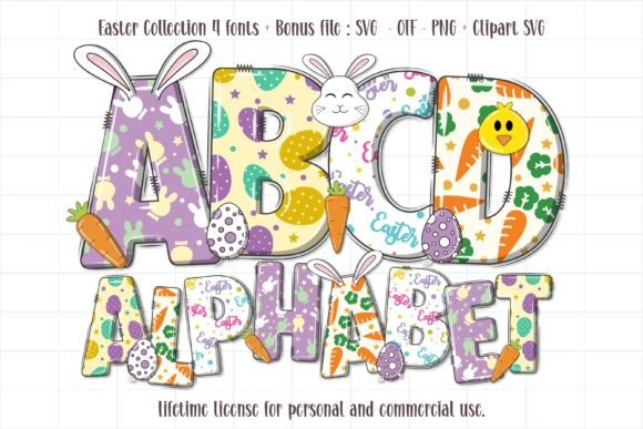Easter Collection: A Vibrant Font for Campaign Creativity