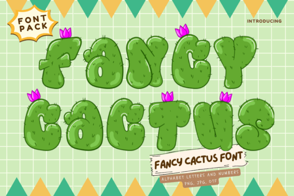 Fancy Cactus Font: A Playful Touch for Editorial Design