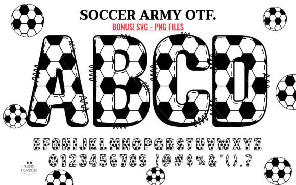 Font That Kicks Ass: Soccer Football Army for Campaigns