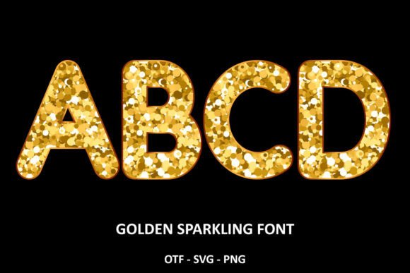Golden Sparkling: A Font That Shines in Editorial Design