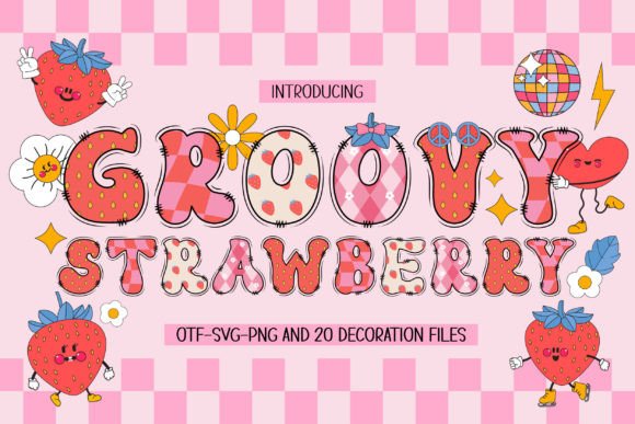 Groovy Strawberry: A Font for Modern Web Design