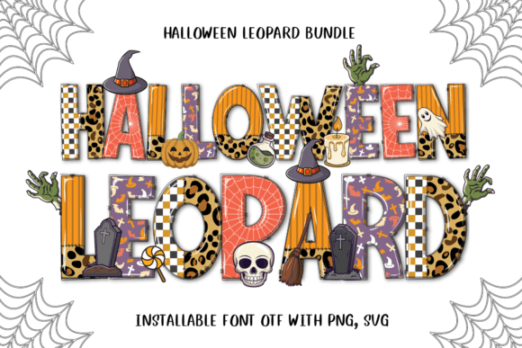 Halloween Leopard: The Font That Elevates Your Campaigns