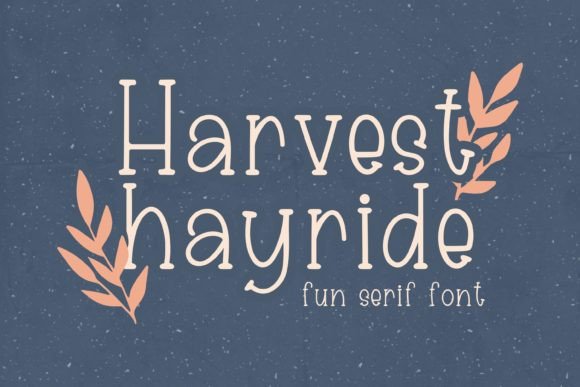 Harvest Hayride: A Handwritten Font for Editorial Charm
