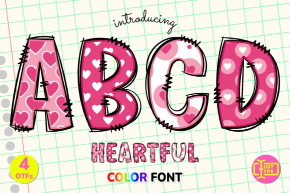 Heartful: A Font for Crafting Love and Style