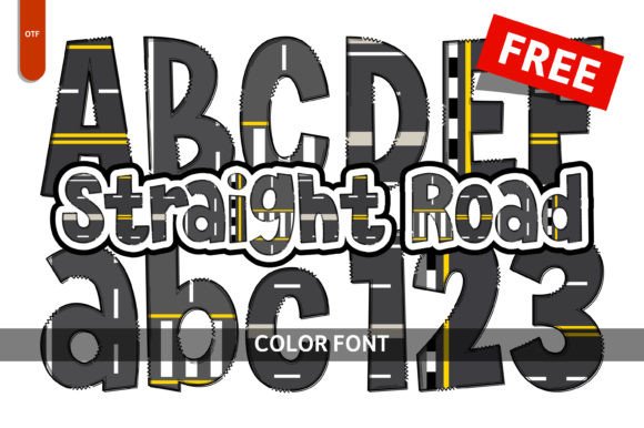 How Straight Road Font Helped My Bakery Look More Professional