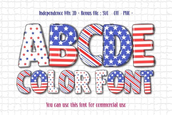 Independence Mix 3d: A Versatile Font for Editorial Design