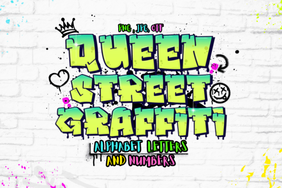 Queen Street Graffiti: A Font That Speaks in Urban Rhythm