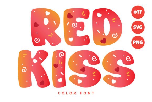 Redkiss: A Playful Font for Digital Campaigns
