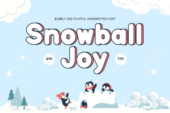 Snowball Joy: A Bold Script Font for Editorial Design