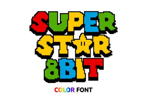 Superstar 8bit Font Review: A Pixel-Powered Branding Tool